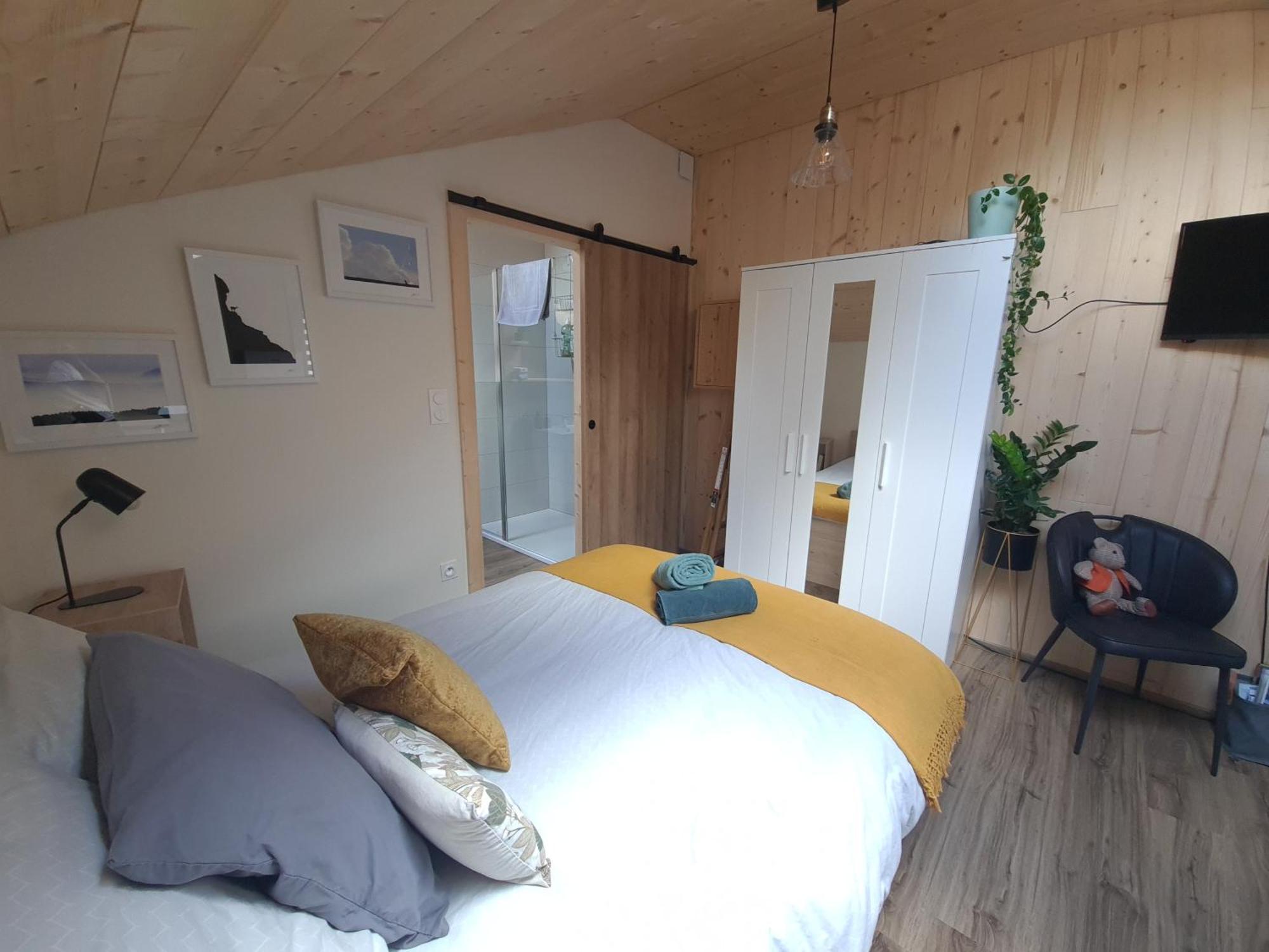 Sous Le Saule Apartment Nods Bagian luar foto